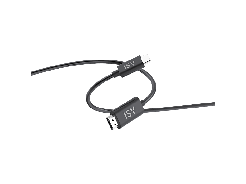 Câble ISY Ihd-9101 USB-C vers HDMI 3m Noir