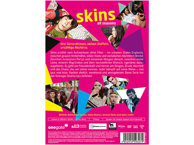Thumbnail - Skins - Die komplette Serie (Das Original aus UK) DVD