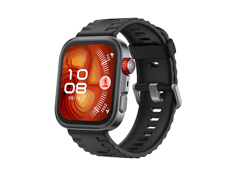 Huawei Watch Fit 4 Pro, 1.82 AMOLED, 10 días batería, Compatible iOS Android, Correa Fluoroelastómero, Negro