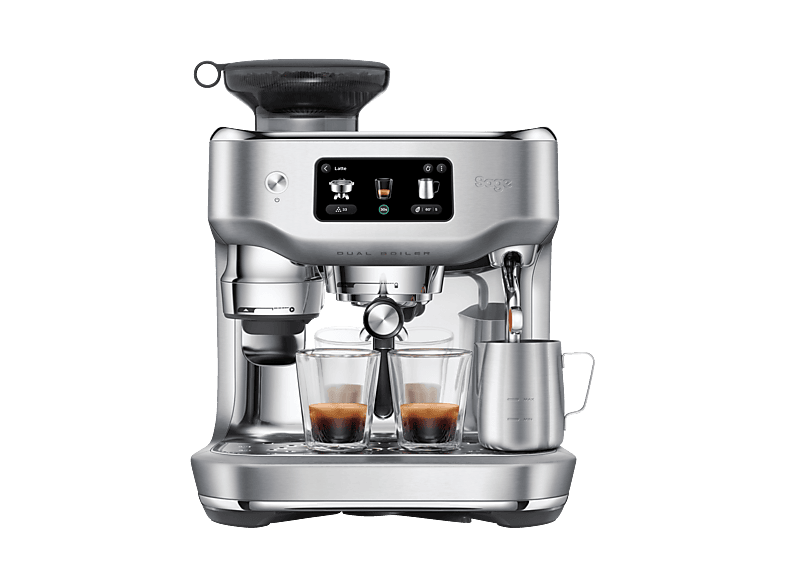 SAGE SES995BSS4EEU1 Oracle™ Dual Boiler Espressomaschine Gebürstetes Edelstahlgrau
