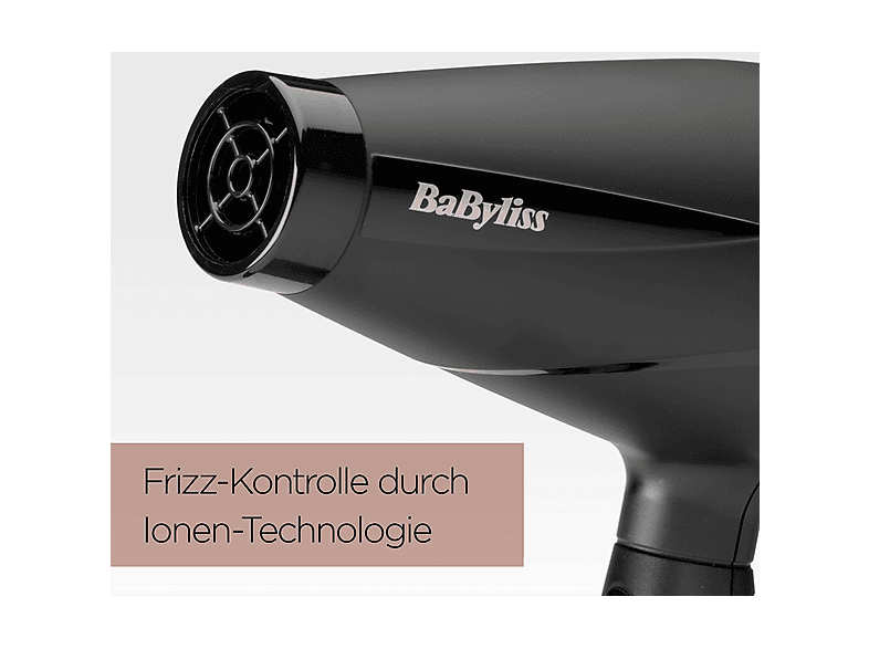 Babyliss D6710DE Style Pro Haarföhn Schwarz (2100 Watt) — Foto 2 von 5