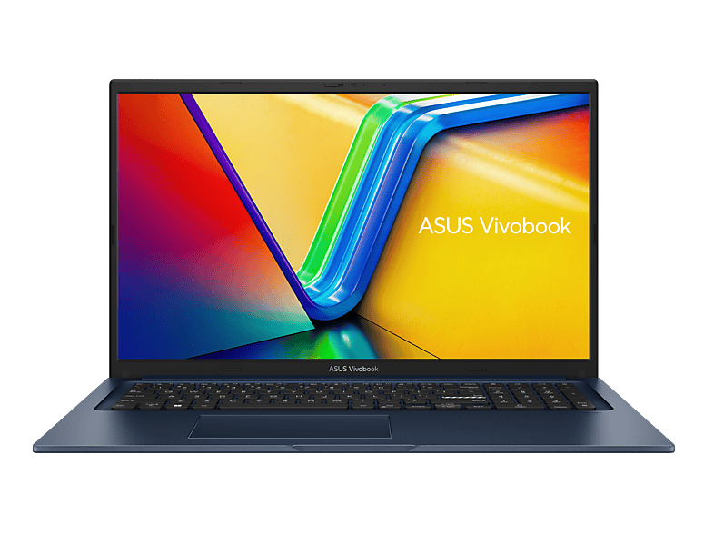 ASUS Vivobook 17 X1704VA-AU1174W, Notebook, mit 17.3 Display, Intel® Core™ 5 Prozessor 120U (12 MB Cache, bis zu 5.00 GHz), 16 GB RAM, 512 SSD, Onboard Graphics, Quiet Blue, Windows 11 Home