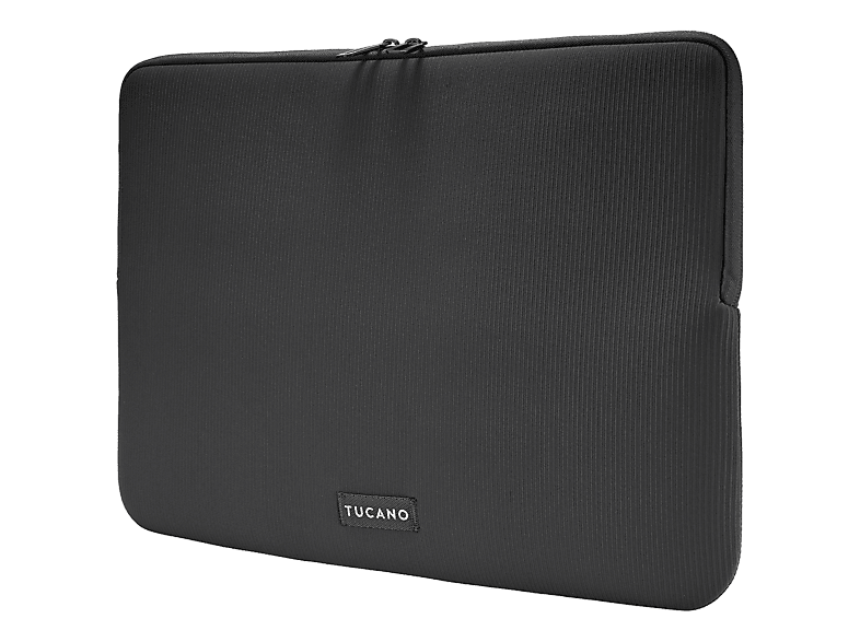 TUCANO Sleeve Colore 2 Notebook Sleeves für Apple Material teilweise aus recyceltem Plastik, Schwarz