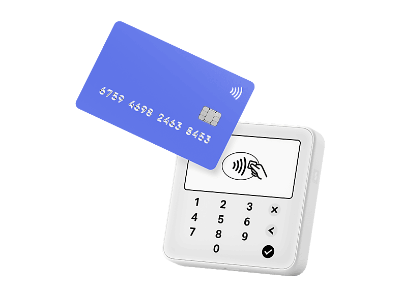 SUMUP Solo Lite Kartenterminal, EC und Kreditkarten Kartenleser für mobile Kartenzahlungen, weiß Kartenleser für mobile Kartenzahlungen