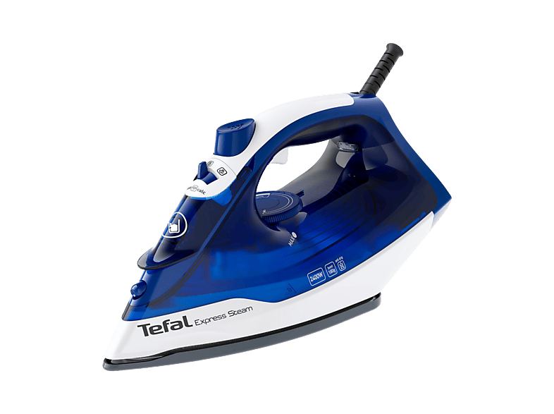 Tefal FV 2838 Express Steam Dampfbügeleisen (2400 Watt, Blau)