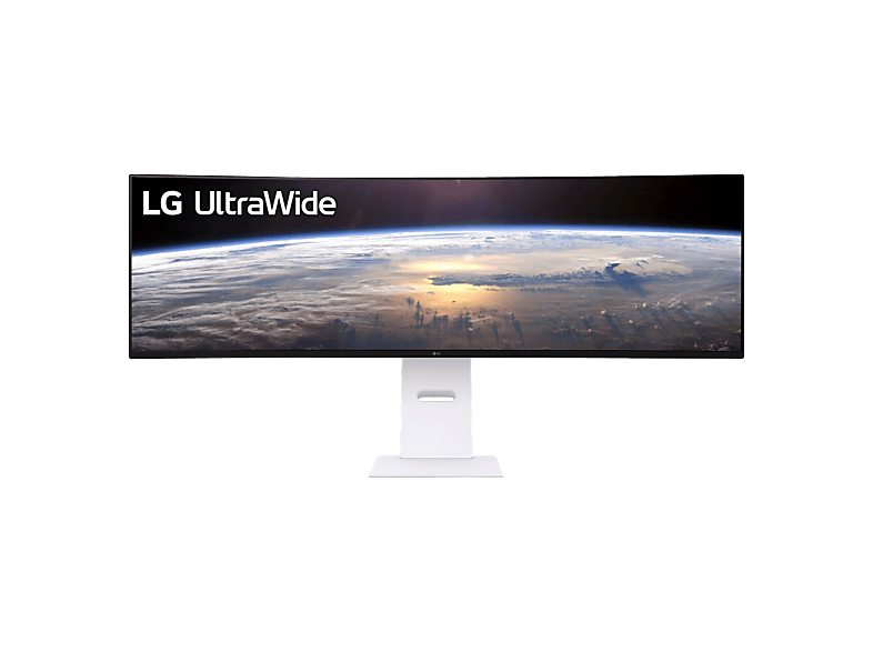 LG 49U950A-W, 49 Full-HD, 144 Hz, 5 ms, IPS curvo 3800R, 2x HDMI, Altavoces integrados, Altura ajustable, Blanco