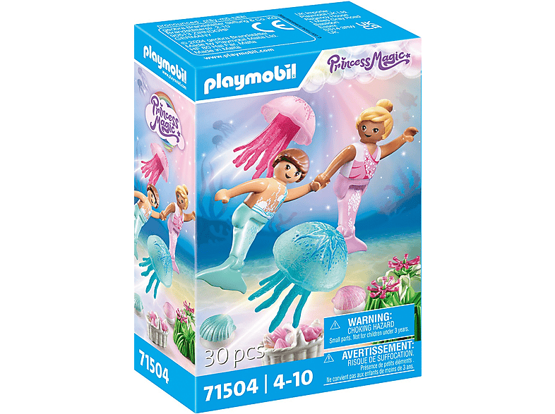 Playmobil 71504 Princess Magic: Meerkinder mit Quallen (Ab 4 Jahren); Spielset
