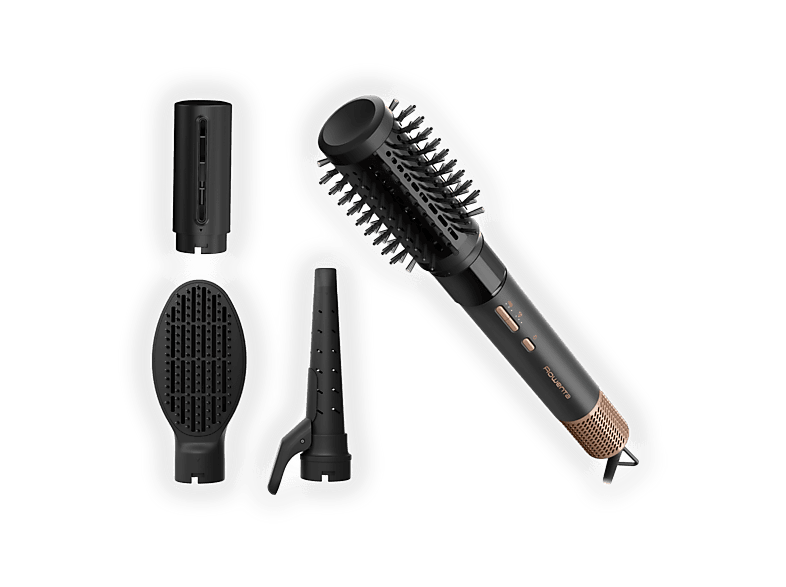 Multi Styler ROWENTA AIR SHAPE UB9820, 1300W, piastra in ceramica, 3 velocità e temperature, funzione ionica, con arricciacapelli, 2 spazzole custodia