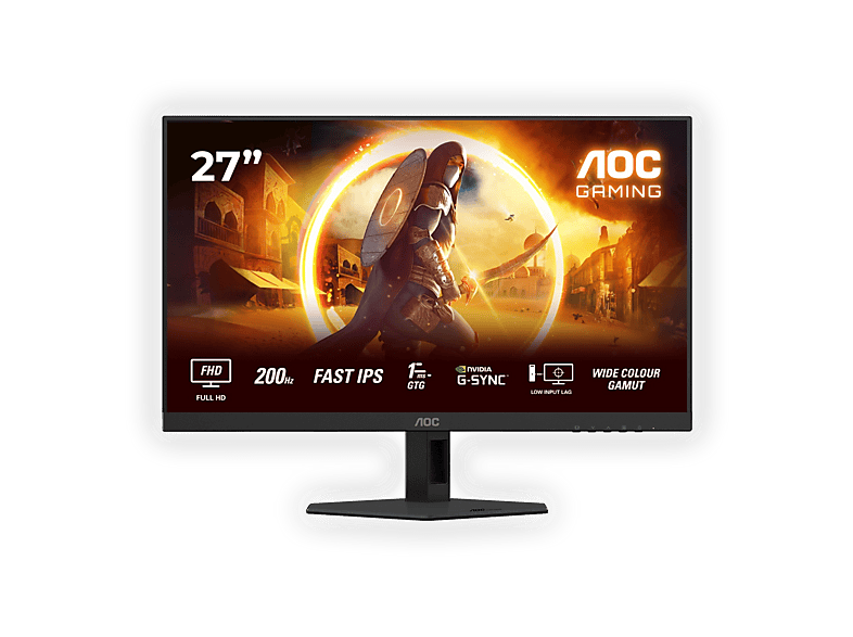 AOC 27G4HRE MONITOR, 27 '', Full-HD, 1920 x 1080 Pixel, tempo di risposta 1 ms, refresh rate 200 Hz