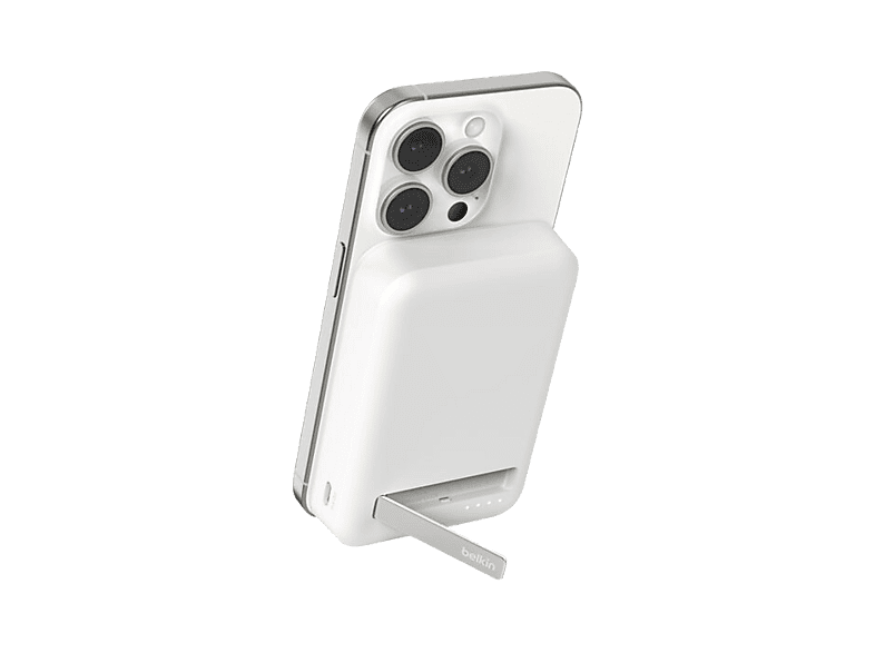 REACONDICIONADO Seminuevo Bueno Powerbank - Belkin BPD008btWH, 10000 mAh, 1x USB-C, Blanco