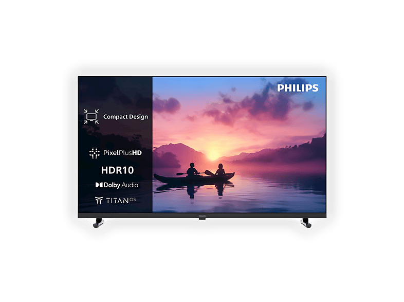 PHILIPS 32PHS6000/12 TV LED, SMART TV, 32 ", HD, Processore Pixel Plus Nero, Classe E