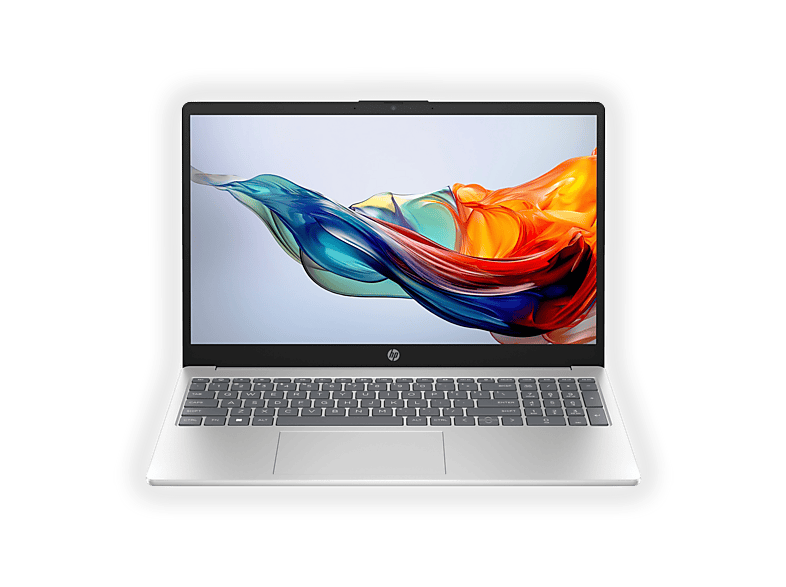 HP 15-Fc0085Nl Notebook, 15,6 ", processore AMD Ryzen 7 5825U, Radeon Onboard Graphics, RAM 16 GB, 1000 GB Ssd, Argento, Windows 11 Home