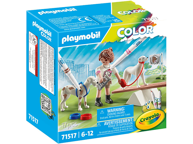 Playmobil 71517 Color: Hundetraining (Ab 6 Jahren) Spielset