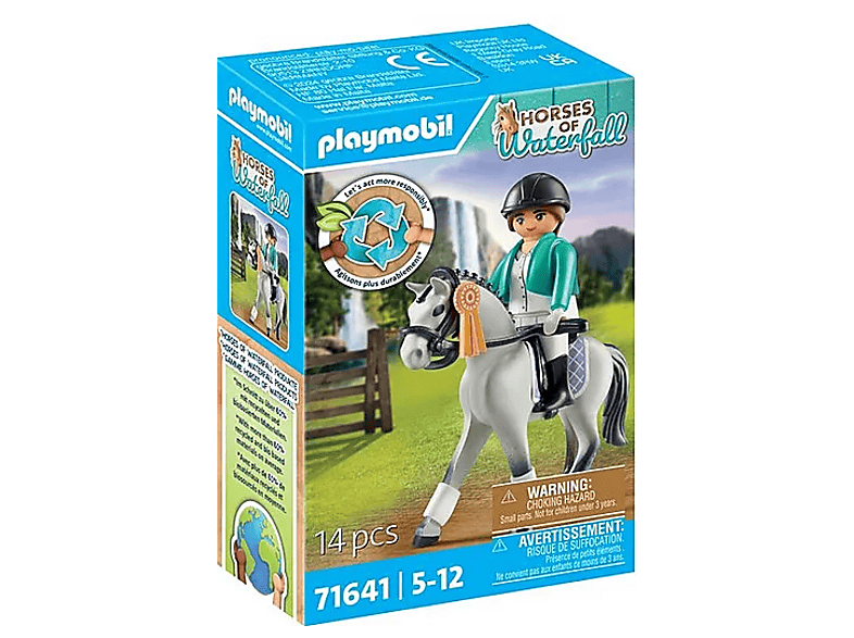 Playmobil 71641 Horses of Waterfall: Turnierreiterin (Ab 4 Jahren); Spielset