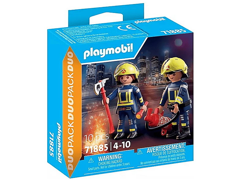 PLAYMobil 71885 DuoPack Feuerwehr (Ab 4 Jahren); Spielset