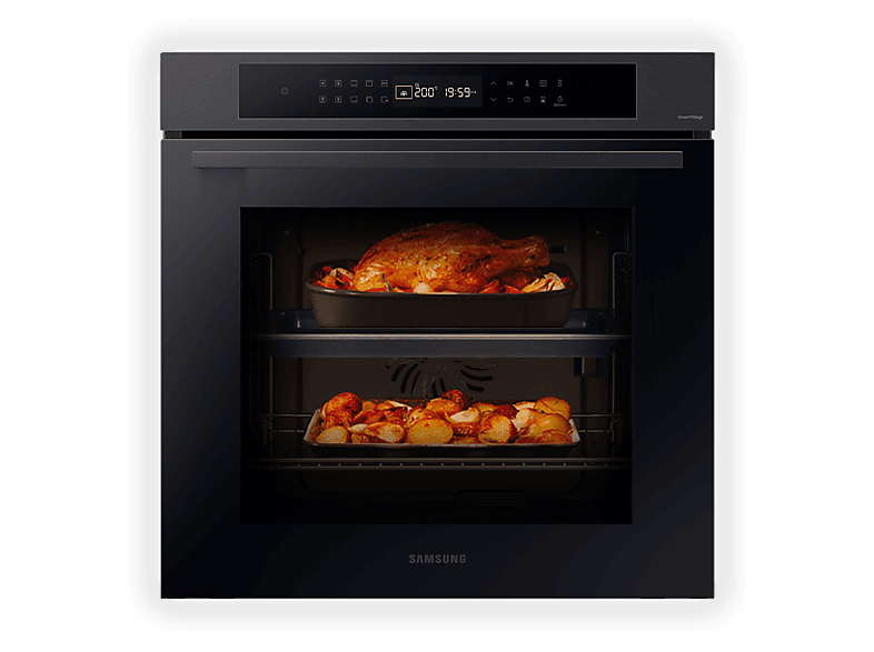 SAMSUNG NV7B4040VBB/U5 FORNO INCASSO Capacità 76 l, dimensoni: L 59,5 cm - A 59,6 P 57 cm, blak inox, classe A+
