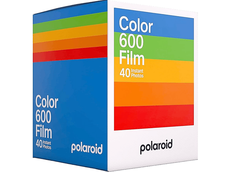 Papel fotográfico - Polaroid Color 600 Film, 40 fotos