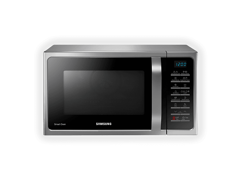 MICROONDE COMBINATO SAMSUNG MC28H5015AS, capacità 28 l, potenza microonde max 900 W, Funzione grill, Potenza grill 1500 inverter, 6 livelli di potenza, Silver