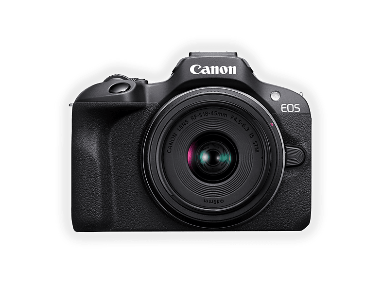 FOTOCAMERA MIRRORLESS CANON EOS R100 + obiettivo RF-S 18-45mm F4.5.-6.3 IS STM