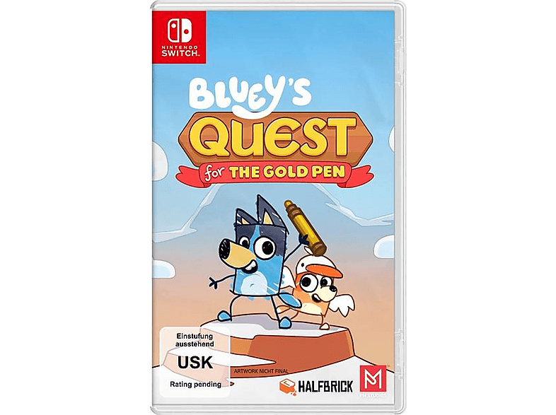Bluey's Quests for the Gold Pen - Nintendo Switch [Game card]