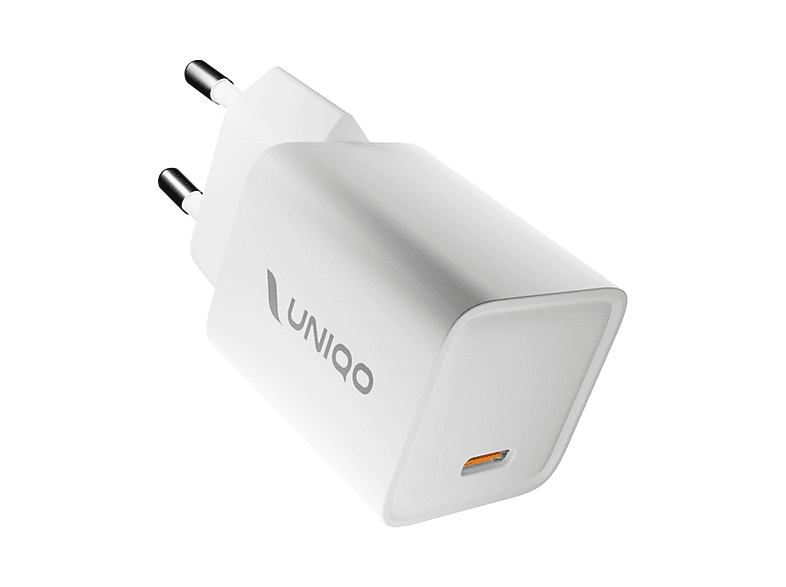Caricabatteria Uniqo Caricatore GaN Slim Power Delivery, 20W, 1x Type-C PD