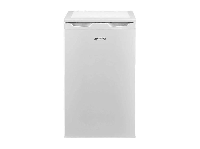 FRIGORIFERO DA TAVOLO SMEG FS08EW, Capacità netta totale 82 l, Rumorosità: 41 dB(A), Dimensioni: L 48 cm A 83,8 P 56 cm, Bianco, Classe E
