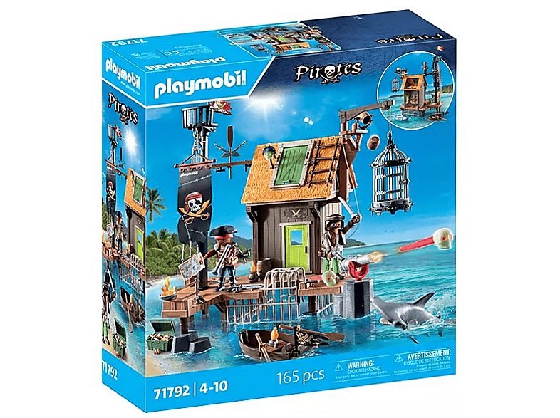 Playmobil 71792 Pirates: Piratenhafen mit Seeräuber-Gefängnis (Ab 4 Jahren); Spielfigur