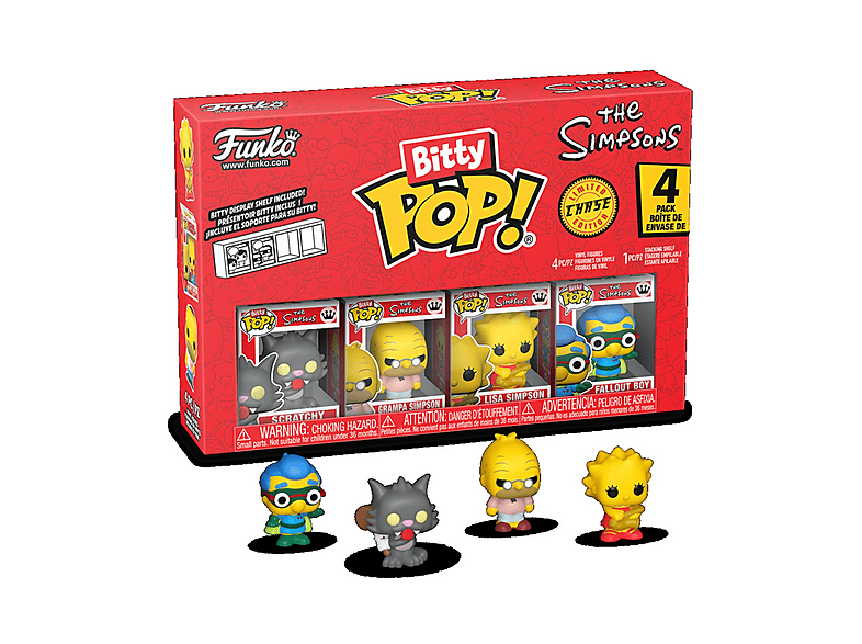 ACTION FIGURE FUNKO BITTY SIMPSONS SCRATCHY