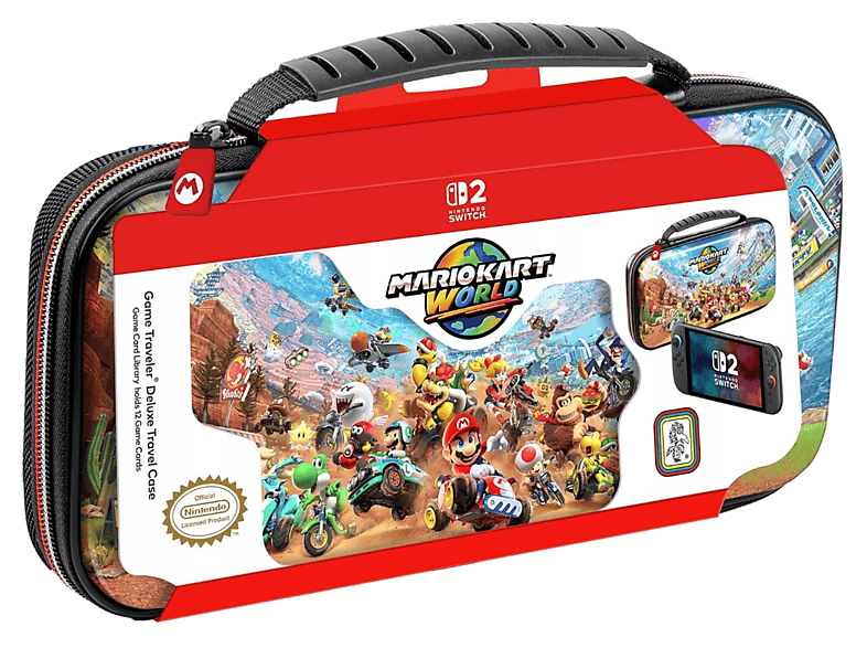 Nacon NS212MKW Game Traveler Deluxe Travel Case – Mario Kart World do Nintendo Switch 2