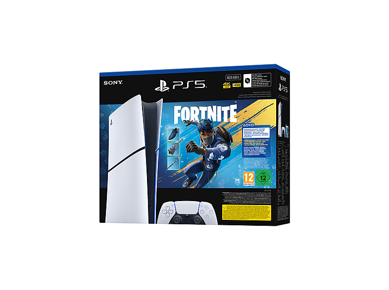 Thumbnail - SONY PS5 Digital-Edition 825 GB – Fortnite Erblühendes-Chaos-Bundle