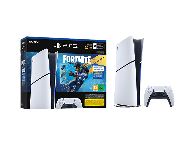 SONY PS5 Digital-Edition 825 GB – Fortnite Erblühendes-Chaos-Bundle