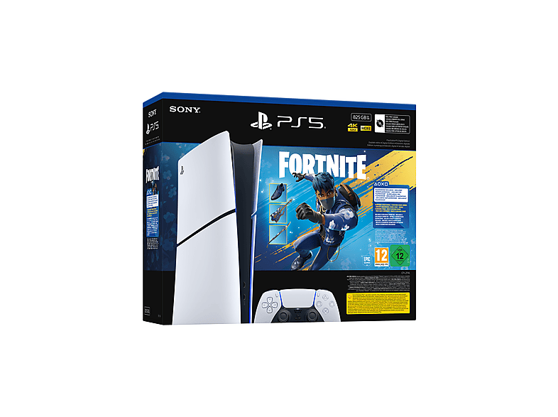 SONY PS5 Digital-Edition 825 GB – Fortnite Erblühendes-Chaos-Bundle