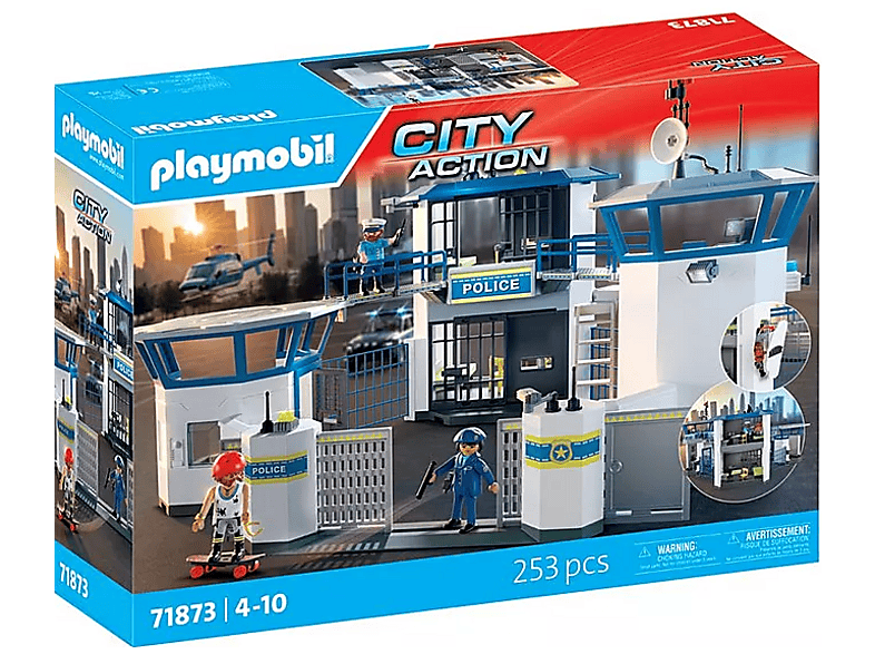 Playmobil 71873 City Action: Polizei-Kommandozentrale (Ab 4 Jahren); Spielfigur