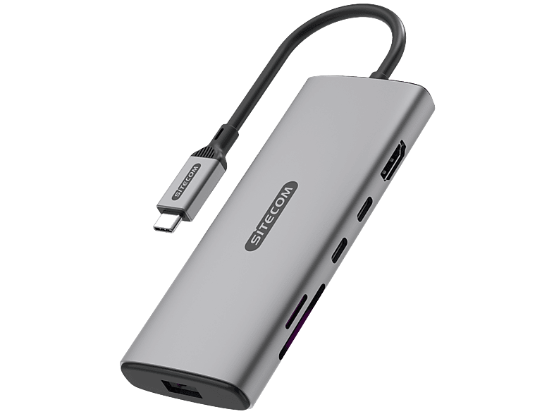 Sitecom 5-en-1 Adaptateur Multiport USB-C G3