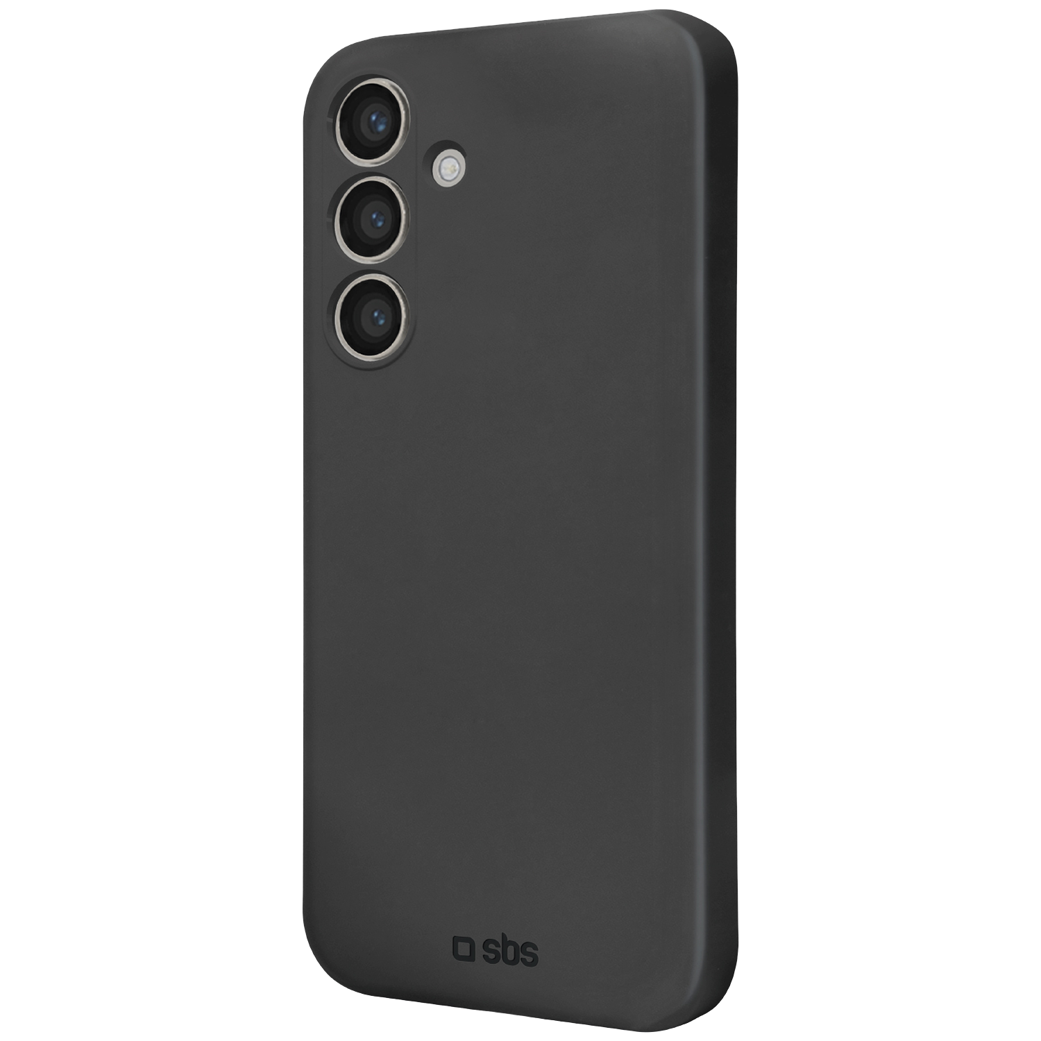 SBS Cover Instinct Telefoonhoesje voor Samsung Galaxy S24 FE Zwart