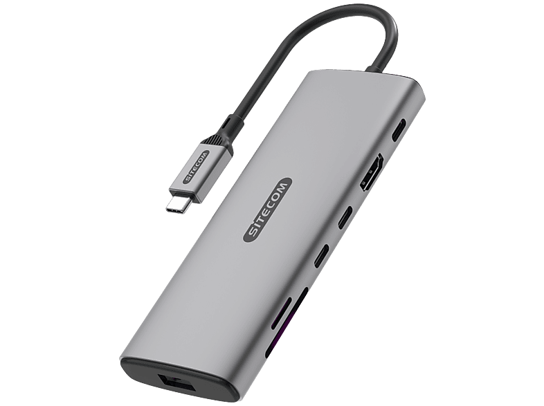 Sitecom 7-in-1 USB-C Power Delivery Multiport Adapter G3