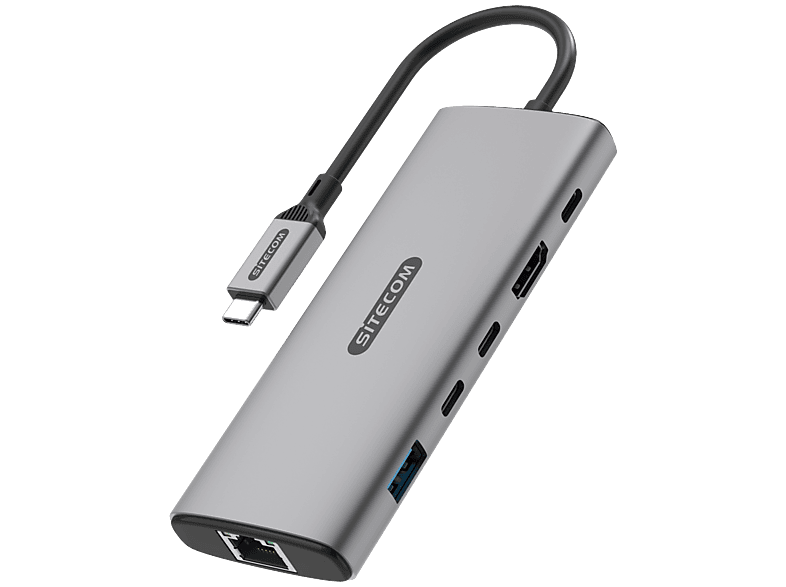 Sitecom 6-in-1 USB-C Power Delivery Multiport Adapter G3