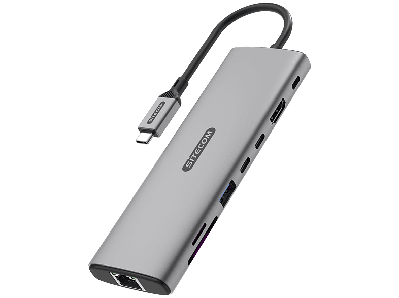 Sitecom 8-in-1 USB-C Power Delivery Multiport Adapter G3