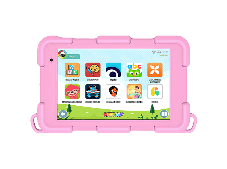 Deplay Kids Tablet Smart 5+ 8 Pouces 64GB Wi-Fi 4G Rose