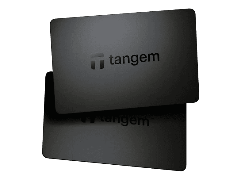 TANGEM 2.0 Card Wallet (2er Set) Hardware-Wallet Schwarz