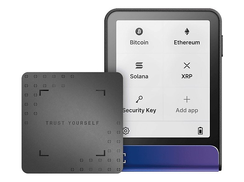 LEDGER Flex (inkl. Recovery Key) Krypto-Wallet Neptune Blue