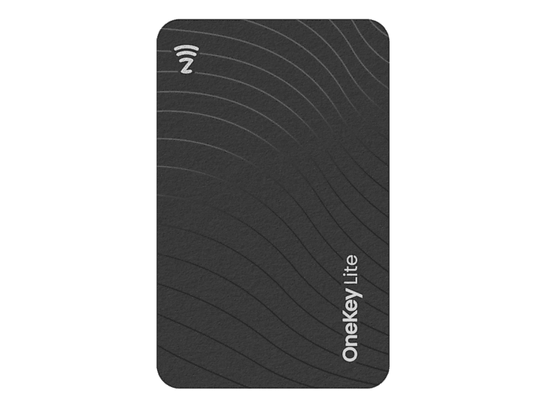 ONEKEY Lite Sicherungskarte für Wiederherstellungsphrasen Schwarz