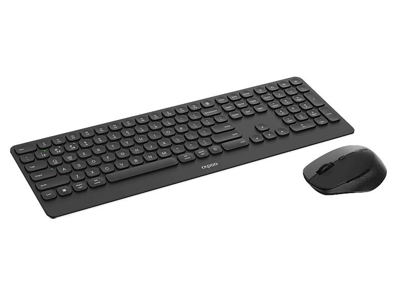 Zestaw klawiatura + mysz RAPOO 9390M Czarny – zdjęcie 2