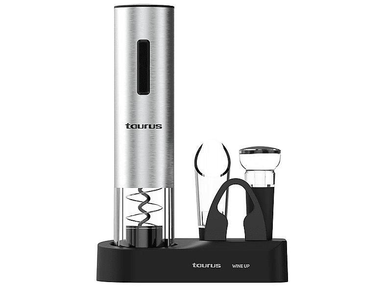 Elektryczny otwieracz do wina TAURUS 963401000 Srebrny