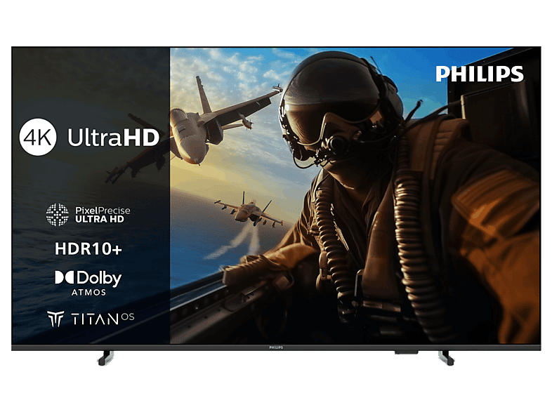 Philips 43PUS7000/12, UHD 4K, Smart TV, Dolby Atmos y DTS:X, Titan OS, Negro