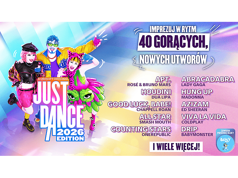 Gra Nintendo Switch CENEGA Just Dance 2026 Edition – zdjęcie 3