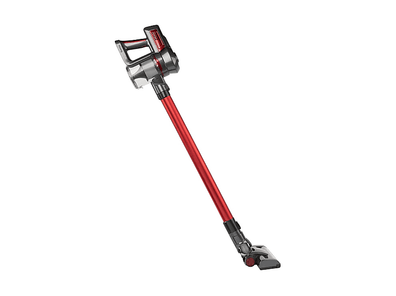 SCOPA ELETTRICA H.KOENIG UP600, Potenza Max 155 W, Autonomia fino a 50 min, Contenitore polvere 0,8 l, ROSSO