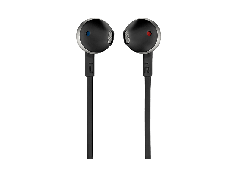Auriculares - JBL Tune 205, Intraurales, Micrófono, Ergonómicos, Negro