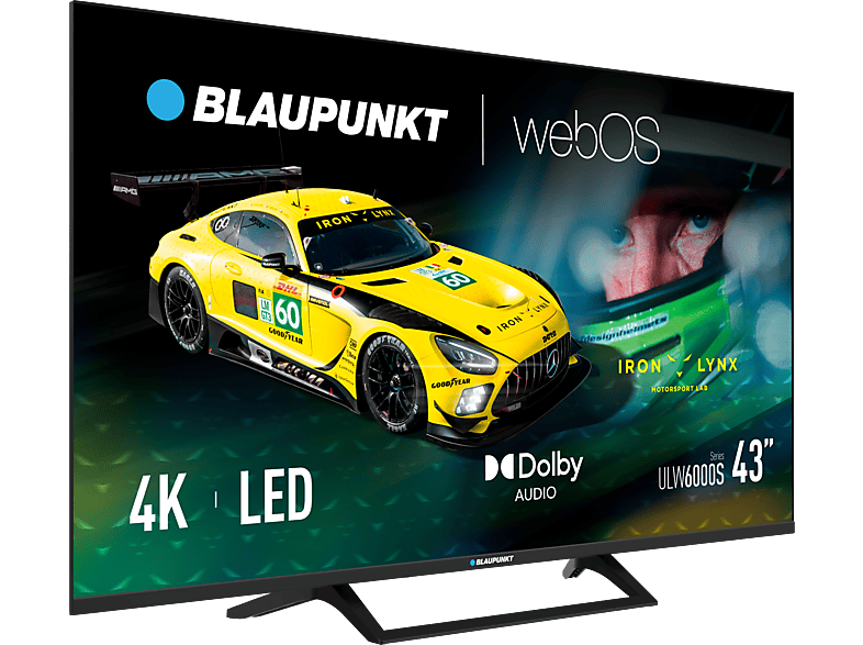 Telewizor LED BLAUPUNKT 43ULW6000S 43" 4K webOS HDR10 Czarny – zdjęcie 2
