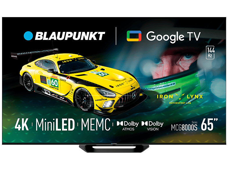 Telewizor BLAUPUNKT 65MCG8000S 65" MINILED 4K 144Hz Google TV Dolby Atmos Dolby Vision HDMI 2.1